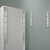 Wall Cabinet Bracket Ropox Aluminium finish