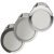 LED Downlight 12 V Ø 65 mm Rated IP20 Packed Set Loox LED 2047 Stainless steel coloured cool white 4000 K