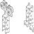 End Hanger Meeting Set for Folding Patio Doors Slido Fold 100 Top hung end folding system Gold finish
