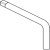 Deadbolt Locking System for Sliding Interior Doors Hawa 20-A Endfold Top hung system Allen key