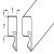 Door Perimeter Seal for Folding Patio Doors Slido Fold 100-U Top hung end folding system Length 6 m brown finish