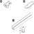 Bottom Guide Roller for Interior Doors SF-A300 and SF-A84 Top hung system For surface mounting