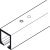 Hawa Junior 40 Top Track 3.5m Silver Anodised