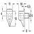 Shelf Support D5mm 60kg Plug Steel/Plastic White