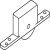 Bottom Roller for Sliding Interior and Exterior Doors Straightaway 720 Bottom rolling system Steel wiith ball bearing