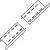 Accuride 1432 Hinge Carrier Strip Set BZ