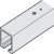 Hawa Junior 40 Top Track 3.0m Silver Anodised