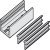 please look Top hung system Silver anodised aluminium finish