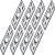 Glass Fixing Parts for Sliding Interior Glass Doors Hawa-Junior Top hung system For 10 mm glass