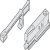 Shock Absorber for Sliding Interior Doors Slido D-Line11 Top hung system For door weight 50 kg