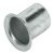 Socket D7.5mm Plug-In Steel NP