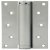 Spring Hinge Single Action 150 x 96 mm Stainless Steel Silver lacquered steel