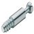 Minifix S100 Con Bolt 15/34mm Steel Galvanised