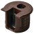 Rafix 20 Housing wo Ridge 19mm Plastic Brown