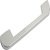 Bronte D Pull Handle Zinc Alloy PC 288/320mm Fixing Centres