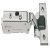 Concealed Cup Hinge 95/120° Handle-less Without Spring Click on Arm Tiomos Tipmatic Opening angle 120° screw fixing cup without soft close 45/9.5