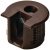 Rafix 20 Housing w Ridge 16mm Plastic Brown