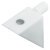 Shelf Support D4.5mm Plug Plastic White