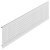 Ventilation Grille Phillips Rnd 100x500mm Anodised Silver Fire Rated