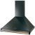 Rectangle CLAHDC90BB/ Chimney Hood Black/Brs