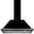 Smeg Vic KT110BLE Chm.Hood Black/Stainless Steel