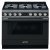 Smeg Por CPF9GPAN Range Ckr DF Antique/Stainless Steel