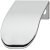 Ella Pull Handle Zinc Alloy Polished Chrome 46x14mm 32mm Fixing Centres