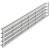 Ventilation Grille Rectangle 57x570mm Aluminium M.Silver Fire Rated
