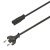 Loox LED M.Lead Euro Plug 250V 2.0m Black