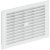 Ventilation Grille Rectangle 154x154mm Plastic White