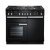Rectangle PROP100DFFGB/C Range DF Chrome/Black