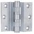 Storm Proof Cranked Hinge 75x66mm Brs Polished Brass