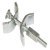 Worktop Connect Bolt D35/M6x65mm Steel Glv