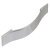 Chiswick Bow Handle Zinc Alloy Stainless Steel Effect 160mm Fixing Centres