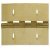 Continuous Hinge 1834 mm Length Brass Light/medium duty Open width 38 mm thickness 0.9 mm
