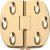 Counterflap Hinge 75x34mm Brass Polished Brass