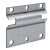 Atlas Lrg Wall Plate 131x86mm Steel/Zinc Alloy ZP