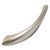 Manila Bow Handle Zinc Alloy Matte Nickel 192mm Fixing Centres