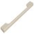 Putney Pull Handle Aluminium Stainless Steel Effect 192mm Fixing Centres