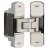 3D Hinge 180° Aluminium Zinc Diecast and Steel Tectus TE 240 3-way continuous adjustment Matt nickel (f2) powder coated