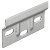 Cabinet Hanger Wall Plt 63x1.6mm Brt Steel