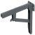 Hebgo HD Fold.Bracket 420x180mm 500kg/Pr Steel