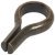 Shelf Support D6.5mm Loop Plug Steel FB