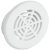 Vent Trim Rectangle D50mm Plastic White