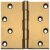Butt Hinge Proj DPBW 100x103mm Brs Self
