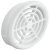 Vent Trim Rectangle D48mm Plastic White
