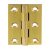 Broad Style Hinge 51x29mm Brass Aged