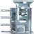 Cabinet Hanger for Dowel Fixing Rapid FittingTraser-6 Left hand