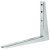 Hebgo Fix.Bracket 410x460mm 500kg/Pr Stone Grey