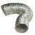 Manrose 125mm Flx Duct Hose Aluminium 1m